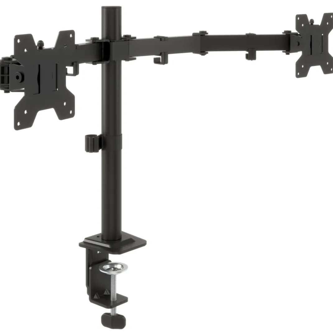 Soporte monitor columna doble, 2 pantallas