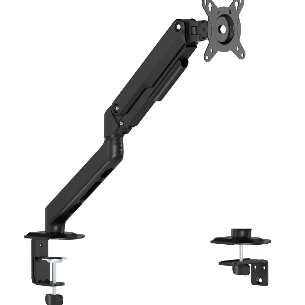 Soporte monitor individual con resorte de gas, 1 pantalla