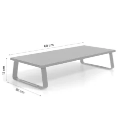 Soporte para monitor o portátil regulable, 3 alturas