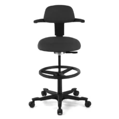 Taburete de oficina Ergonómico Active, asiento dinámico