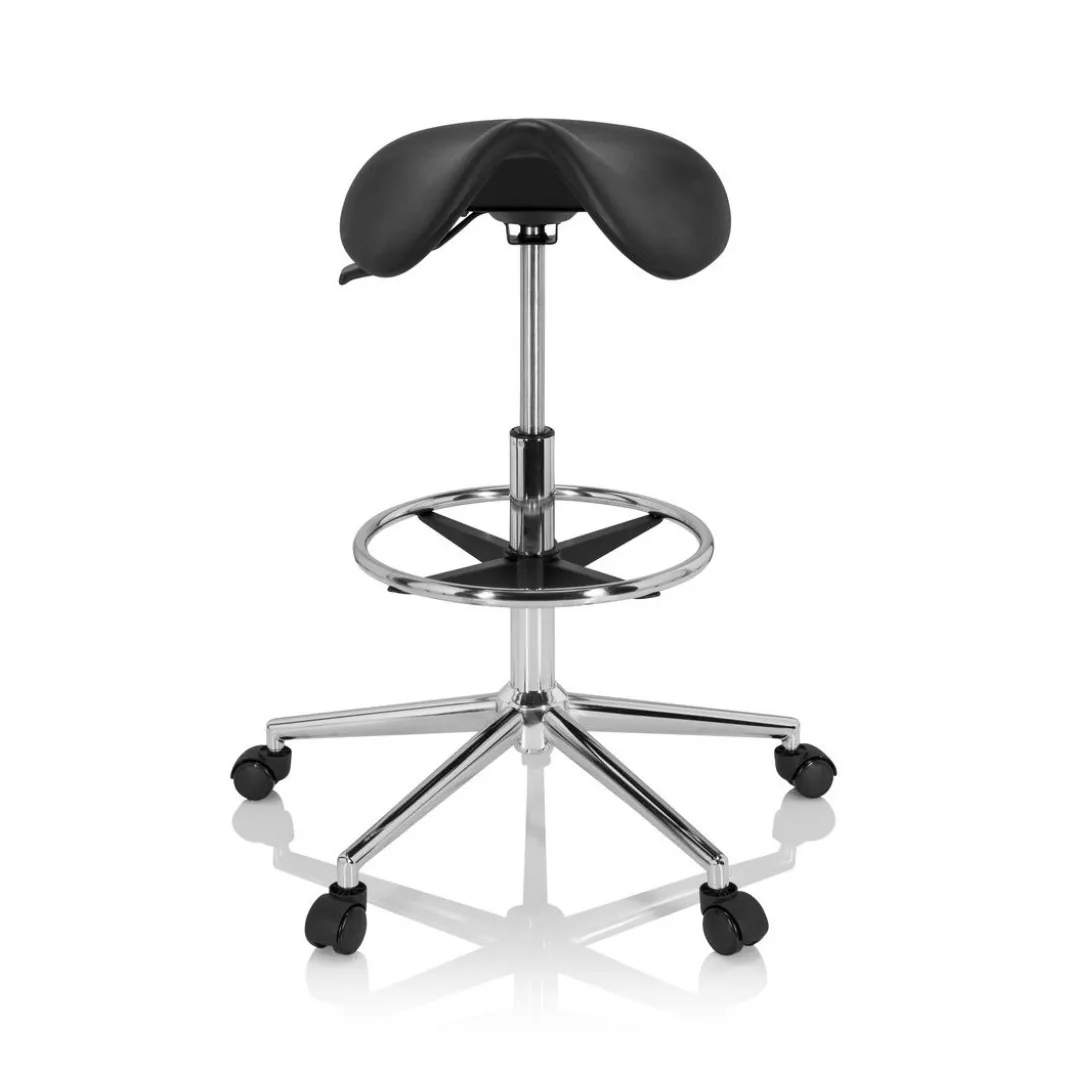 Taburete de trabajo Work 13, ergonómico, asiento montura