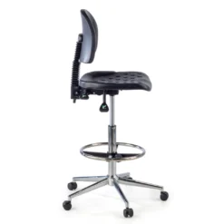 Taburete de trabajo Work 23, poliuretano rigido, anilla reposapies