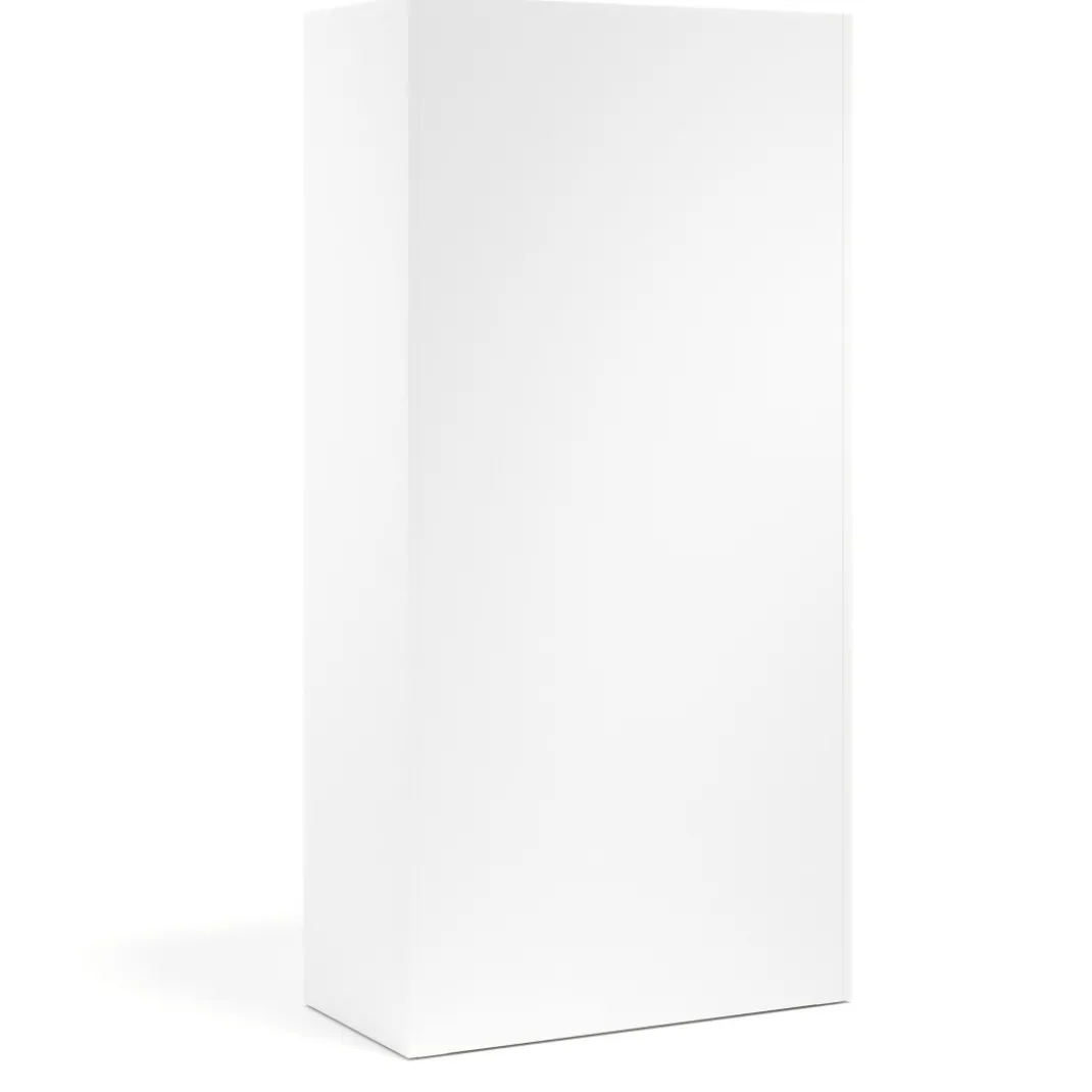 Taquilla de vestuario Strong 3 puertas 185x92cm, estructura blanca