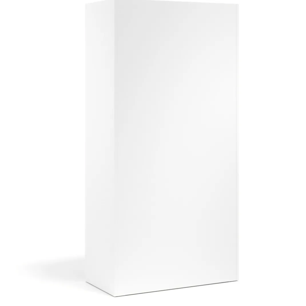 Taquilla de vestuario Strong 3 puertas 185x92cm, estructura blanca
