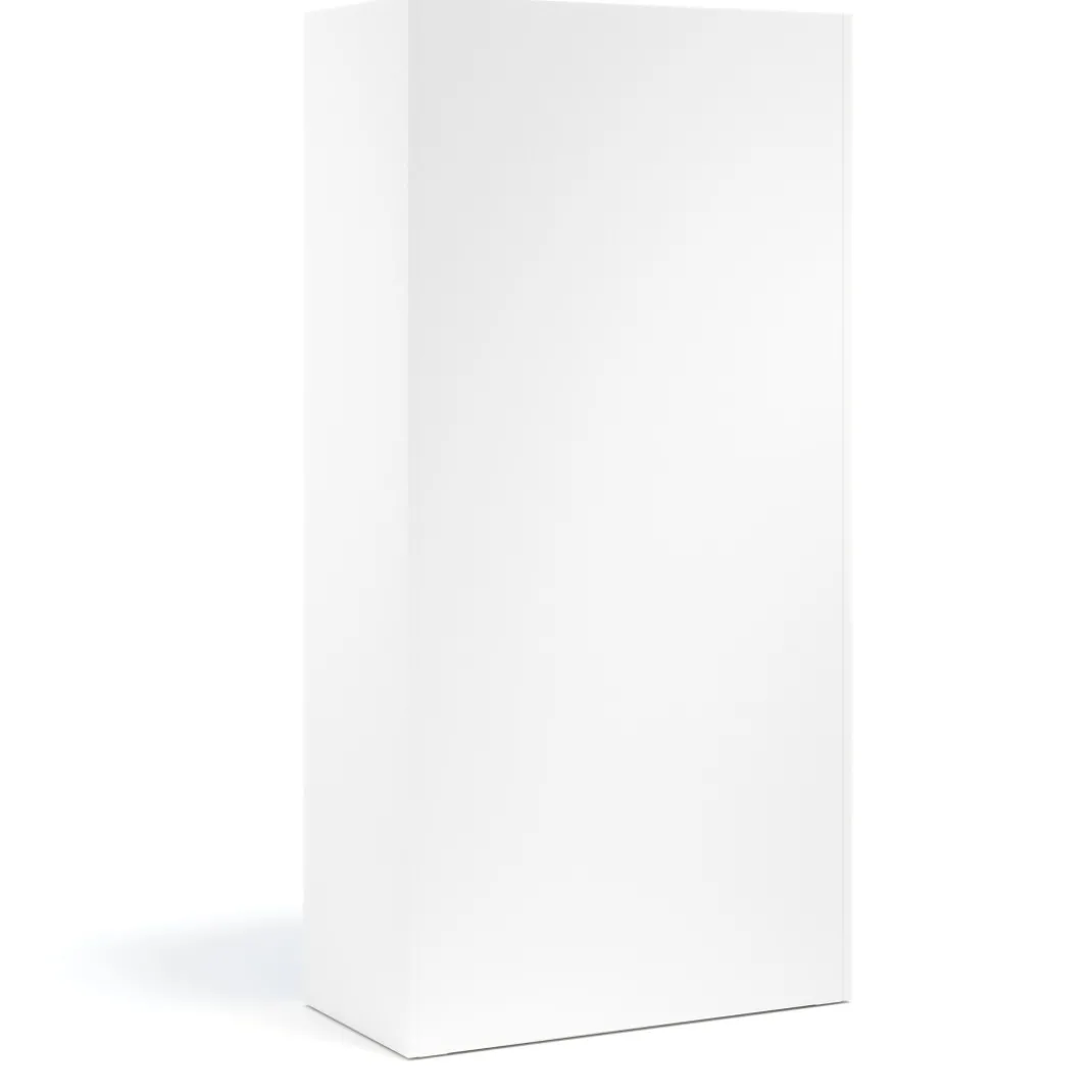 Taquilla de vestuario Strong 6 puertas 185x92cm, estructura blanca